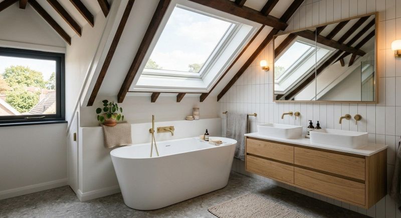 Attic Bathroom Remodeling in New Haven County, CT