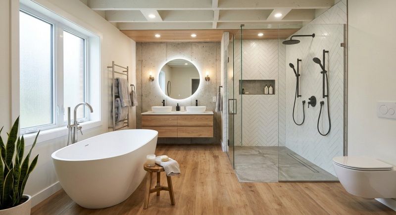 Basement Bathroom Remodeling in New Haven County, CT