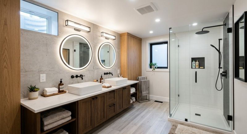 Basement Bathroom Remodeling in New Haven County, CT