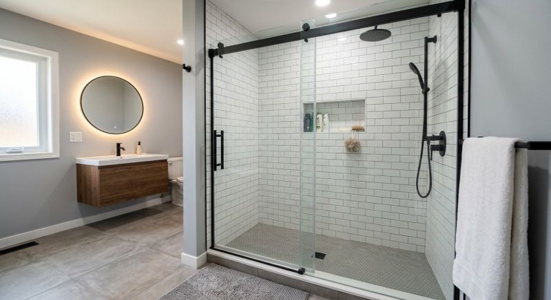 Tub To Shower Conversion in Durham, CT