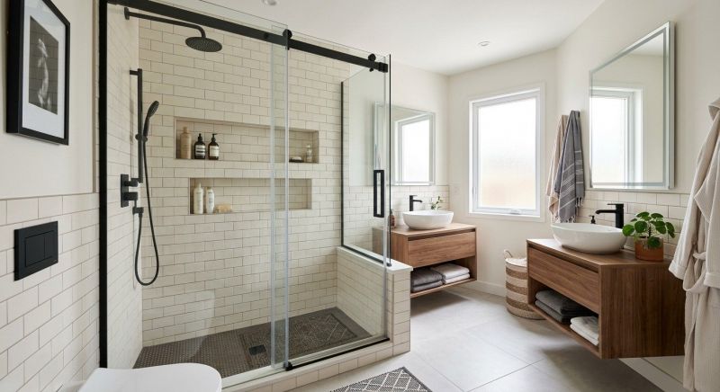 Tub To Shower Conversion in Oxford, CT